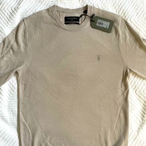 All Saints Mode Merino Crew Sweater